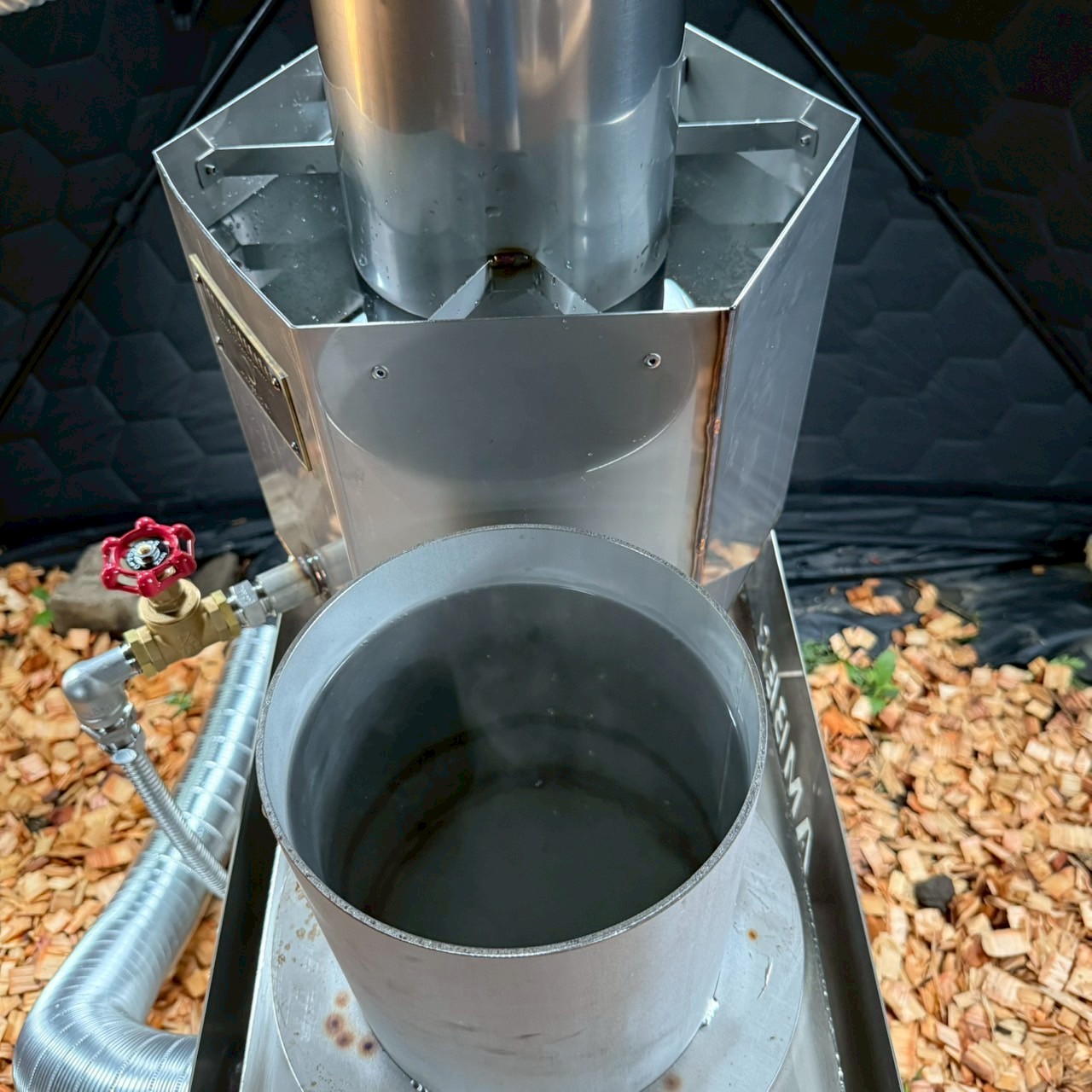 タンクが満水になっている写真